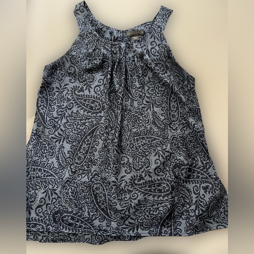 Velvet brand navy blouse